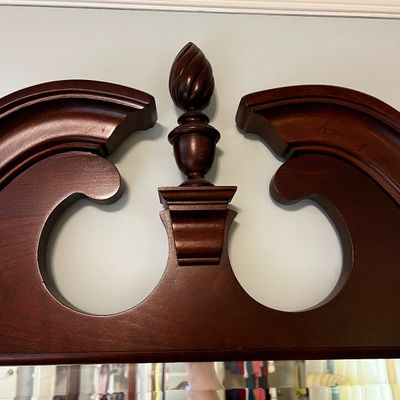Traditional Cherry Wall Mirror (BR1-KA)