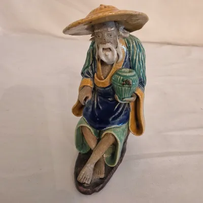 Collection of Chinese Shiwan Mudmen Figurines (D-JS)