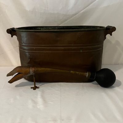Cream City Copper Boiler & Snake Head Horn (K-KA)