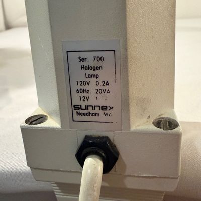 Two Sunnex Clamp Lamps (G-BC)