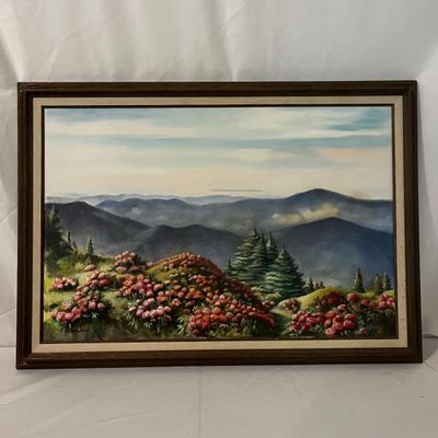 Blue Ridge Mountains Original Painting (GB-KA)