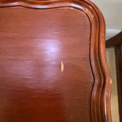 Duncan Phyfe Style Chair by Lexington and Bombay Side Table (BR2-BC)