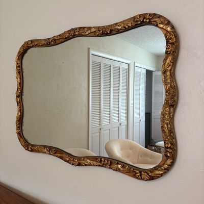 Gilt Oak Leaf Mirror (BR2-BC)
