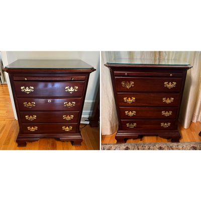 Kincaid Queen Anne Style Nightstands (BR1-KA)