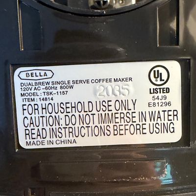Bella Single Serve Coffee Maker, Cuisinart Toaster & More Small Appliances (K-BC)