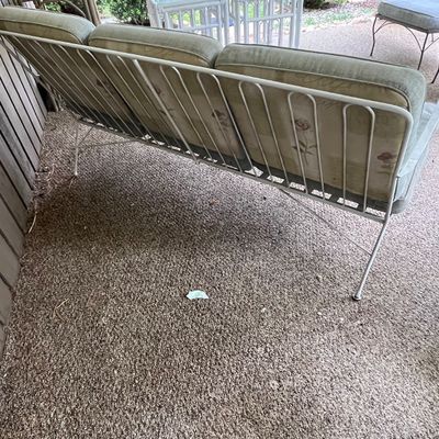 Wrought Iron Patio Couch (BP-BC)