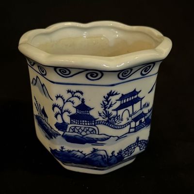 Chinese Delftware Vase, Candlesticks & More (K-KA)