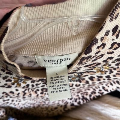 Peck + Peck Plus S-L Ladies Animal Print Tops (BR1-KA)