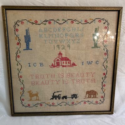 Collection of Needlepoint Art (LR-SF)