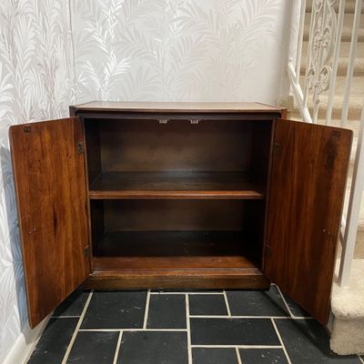MCM Credenza with Atomic Handles (BE-KA)