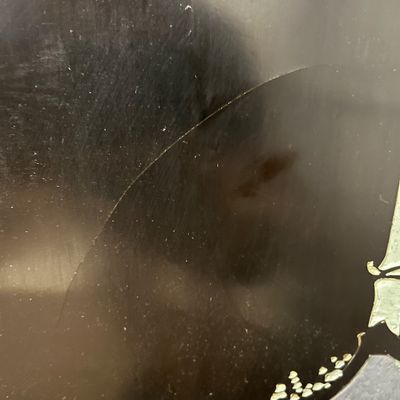 Chinese Black Lacquer Four Panel Screen (BK-KA)
