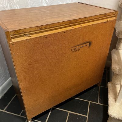 MCM Credenza with Atomic Handles (BE-KA)