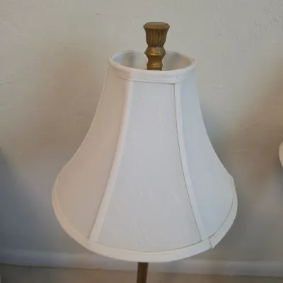 Pair of Tall Berman Pedestal Table Lamps (BR2-JS)
