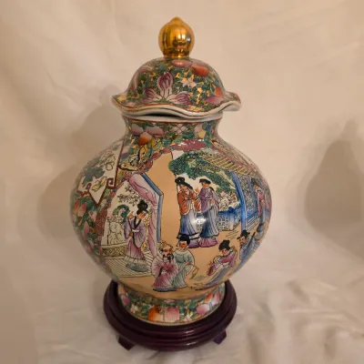 Chinese Famille Rose Style Ginger Jar & More (DR-JS)