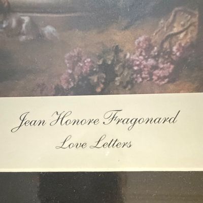 Molly Guion “Rose Goddess” and “Love Letters” by Jean Honore Fragonard (LR-BC)
