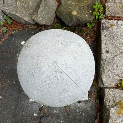 Concrete Garden Globe Post Finials ( FY-KA)