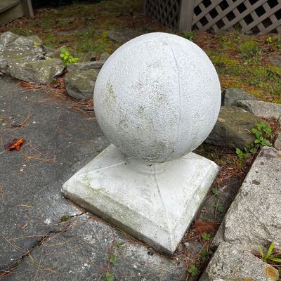 Concrete Garden Globe Post Finials ( FY-KA)