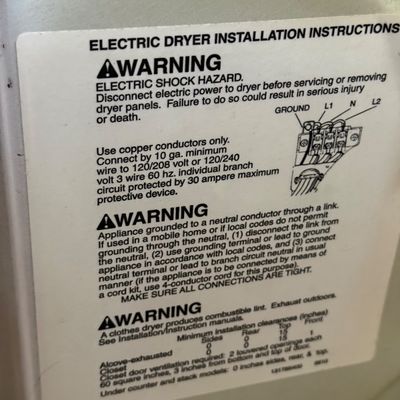 Frigidaire Gallery Heavy Duty Electric Dryer (G-SS)