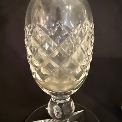 Tiffany & Waterford Vases with Baccarat Dove & More (D-SS)