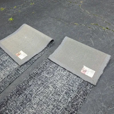 Two Blue Rachel Ray Wool Runners (G-JS)