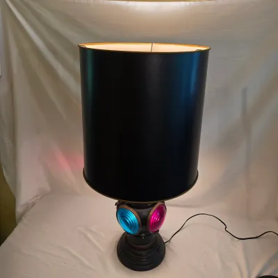 Adlake Style Railroad Table Lamp (LR-JS)
