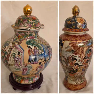 Chinese Famille Rose Style Ginger Jar & More (DR-JS)