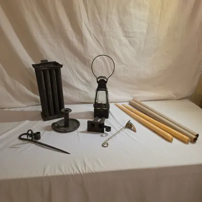 Vintage Candle Molds, Holders & More (G-JS)