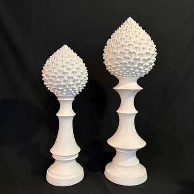Sculptural Finial Trio (D-SF)