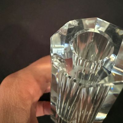 Tiffany & Waterford Vases with Baccarat Dove & More (D-SS)