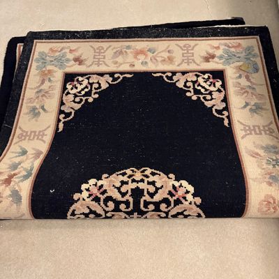 3' x 5' Chinese Style Medallion Wool Rug (BR2-BC)