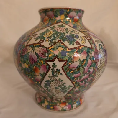 Chinese Famille Rose Style Ginger Jar & More (DR-JS)