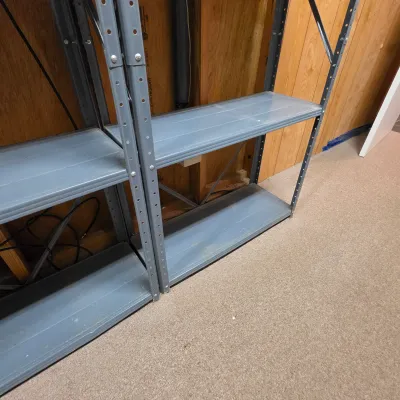 Three Sets of Metal Storage Shelves (BD-JS)