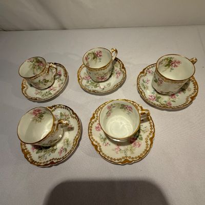 Haviland Limoges Demitasse China (G-BC)