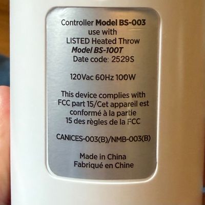 Bedsure Heated Throw, Contour Knee Pillow and More (BR1-BC)