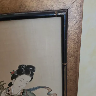 Four Framed Japanese Geisha Prints (DR-JS)
