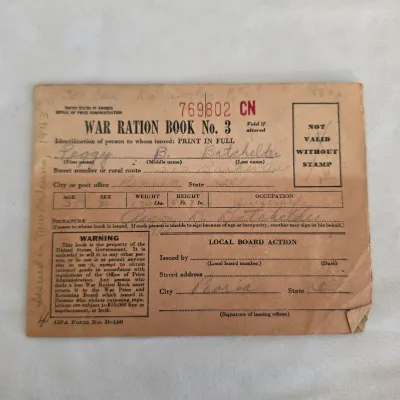 WW II Artillery Shell Trench Art & Other Memorabilia (LR-JS)