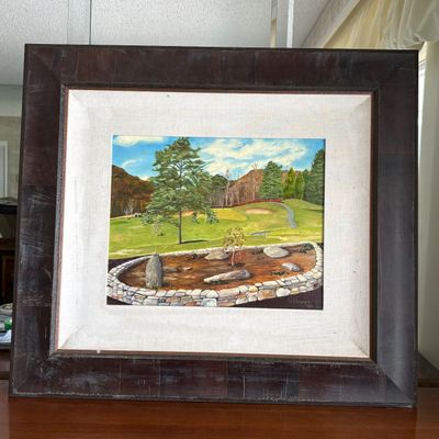 Local Signed/Original Oil Painting By H. Kreisel "To The Thirteenth" (MBB-SF)