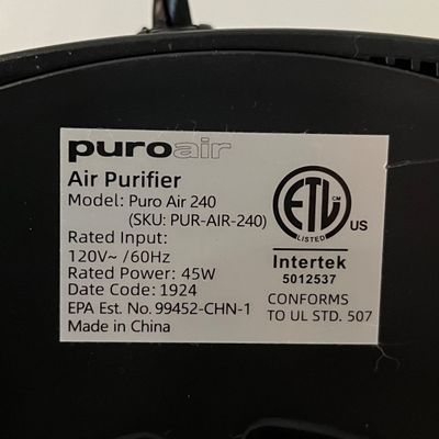 Puroair Air Purifier (K-KA)