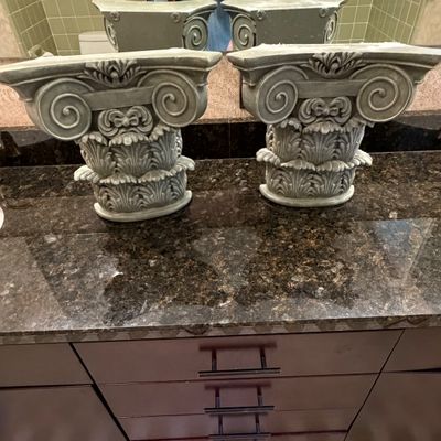 Plaster and Resin Pedestals (BR2-BC)