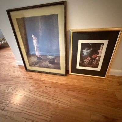 Molly Guion “Rose Goddess” and “Love Letters” by Jean Honore Fragonard (LR-BC)