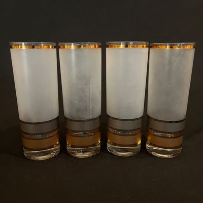 Mid-Century Libbey, Jeannette & Culver Bar Glasses (K-KA)