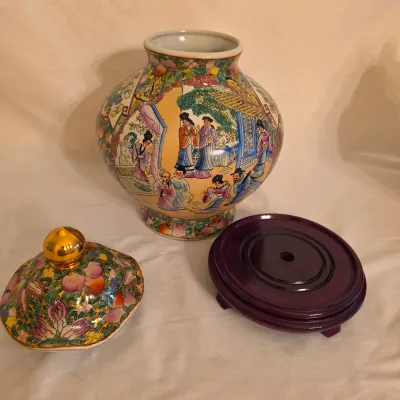 Chinese Famille Rose Style Ginger Jar & More (DR-JS)