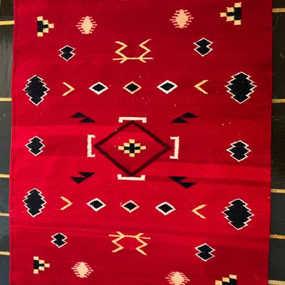 Hand Woven Zapotec Hanging Textile Art (LR-KA)