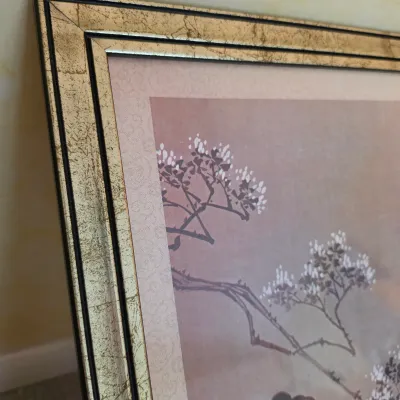 Four Framed Japanese Geisha Prints (DR-JS)