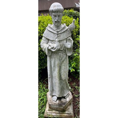 St. Francis Plastic Garden Statue (FY-KA)