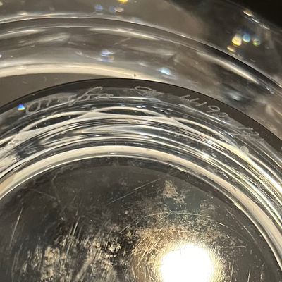 Signed Crystal Orrefors & Art Glass Dishes (K-KA)