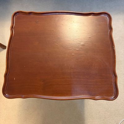 Duncan Phyfe Style Chair by Lexington and Bombay Side Table (BR2-BC)