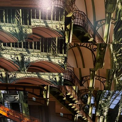 Patricia Clung "La Grand Palais" Photo Collage Print (K-KA)
