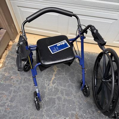 Two Drive Rollators and Wheelchair (G-SS)