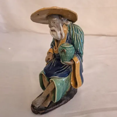 Collection of Chinese Shiwan Mudmen Figurines (D-JS)
